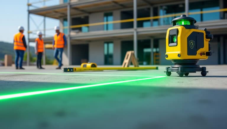 découvrez la portée d'un niveau laser, la distance utile avec ou sans cellule de réception, pour des mesures précises et efficaces sur vos chantiers.