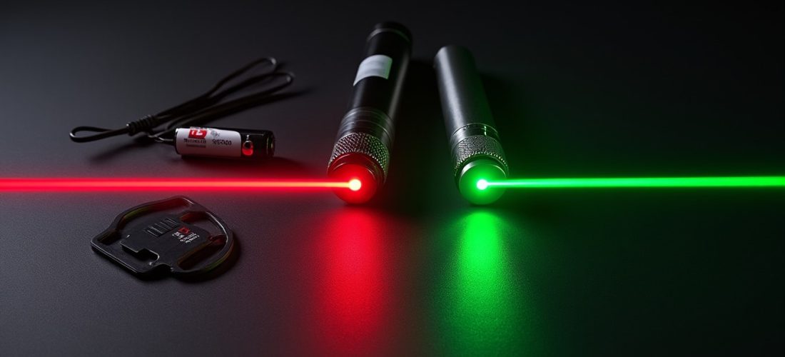 découvrez les différences entre laser rouge et laser vert en termes de visibilité, autonomie et prix pour choisir l'option adaptée à vos besoins.