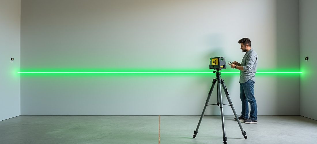 découvrez comment vérifier vous-même le réglage de votre niveau laser grâce au test des deux murs, une méthode simple pour contrôler sa précision.